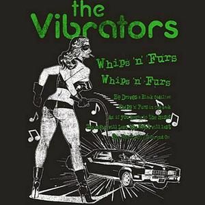 The Vibrators Distressed Whips _N_ Furs Punk Shirt